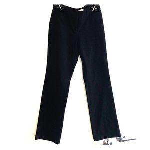 Black stretch dress pants